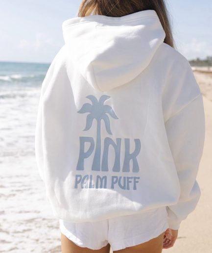 Classic Puff Hoodies in Ocean Air