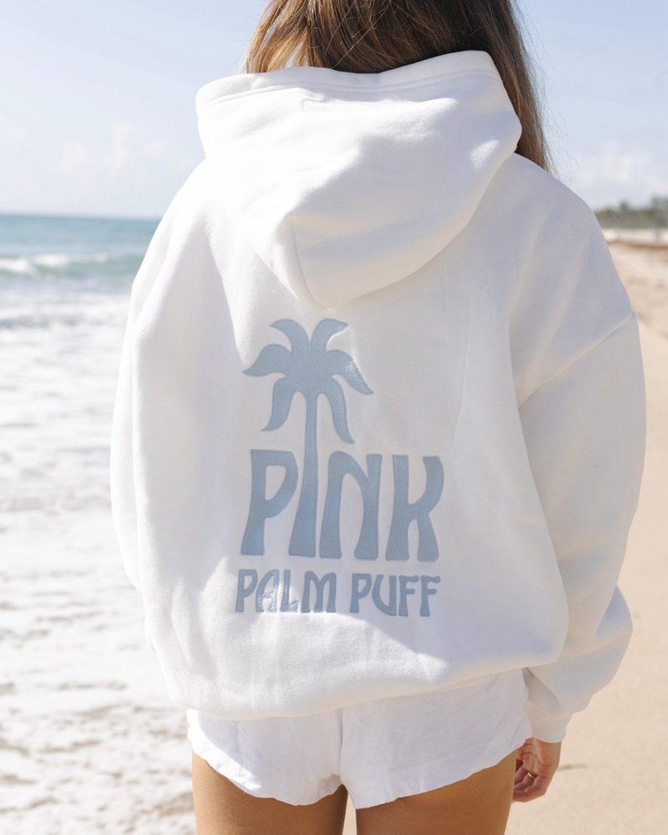 Classic Puff Hoodies in Ocean Air